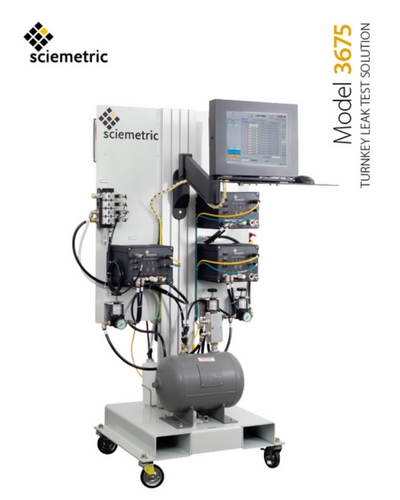 Model 3675 Leak Test Station Datasheet Cover