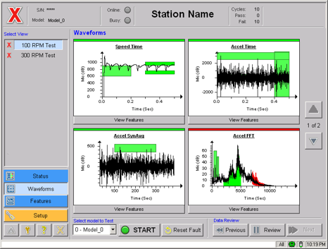 sigPOD NVH screen