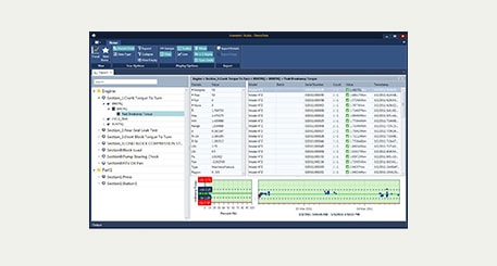 Statistics view