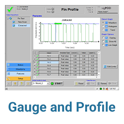 Gauge PSV screen