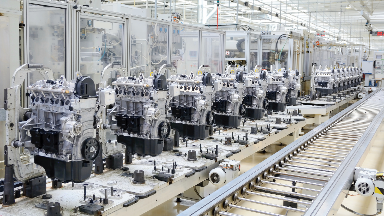 Engines on a line