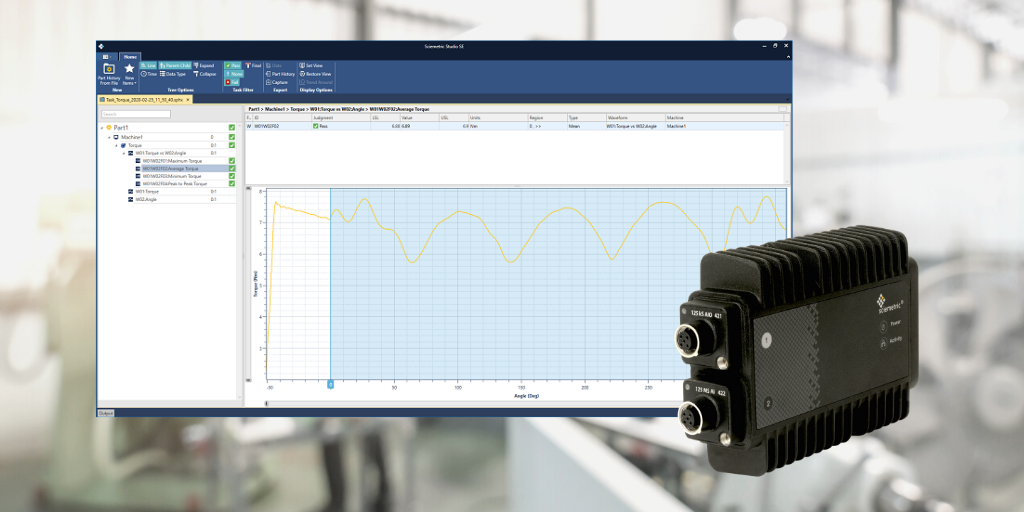 Software screen and Sciemetric EDGE