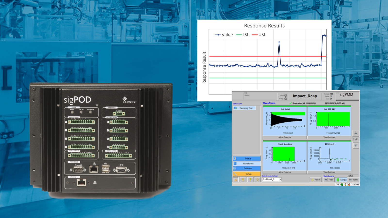 nvh test screens