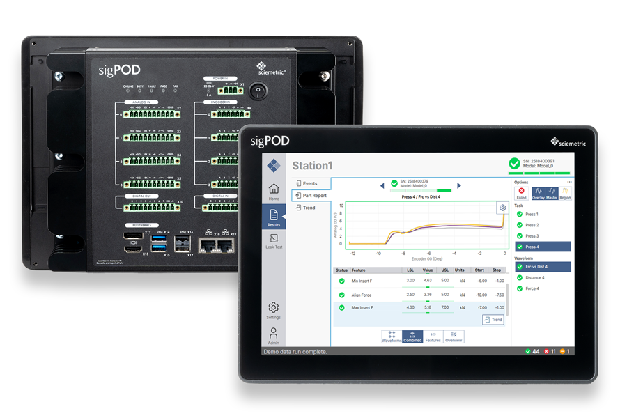sigPOD with new Reporting UI