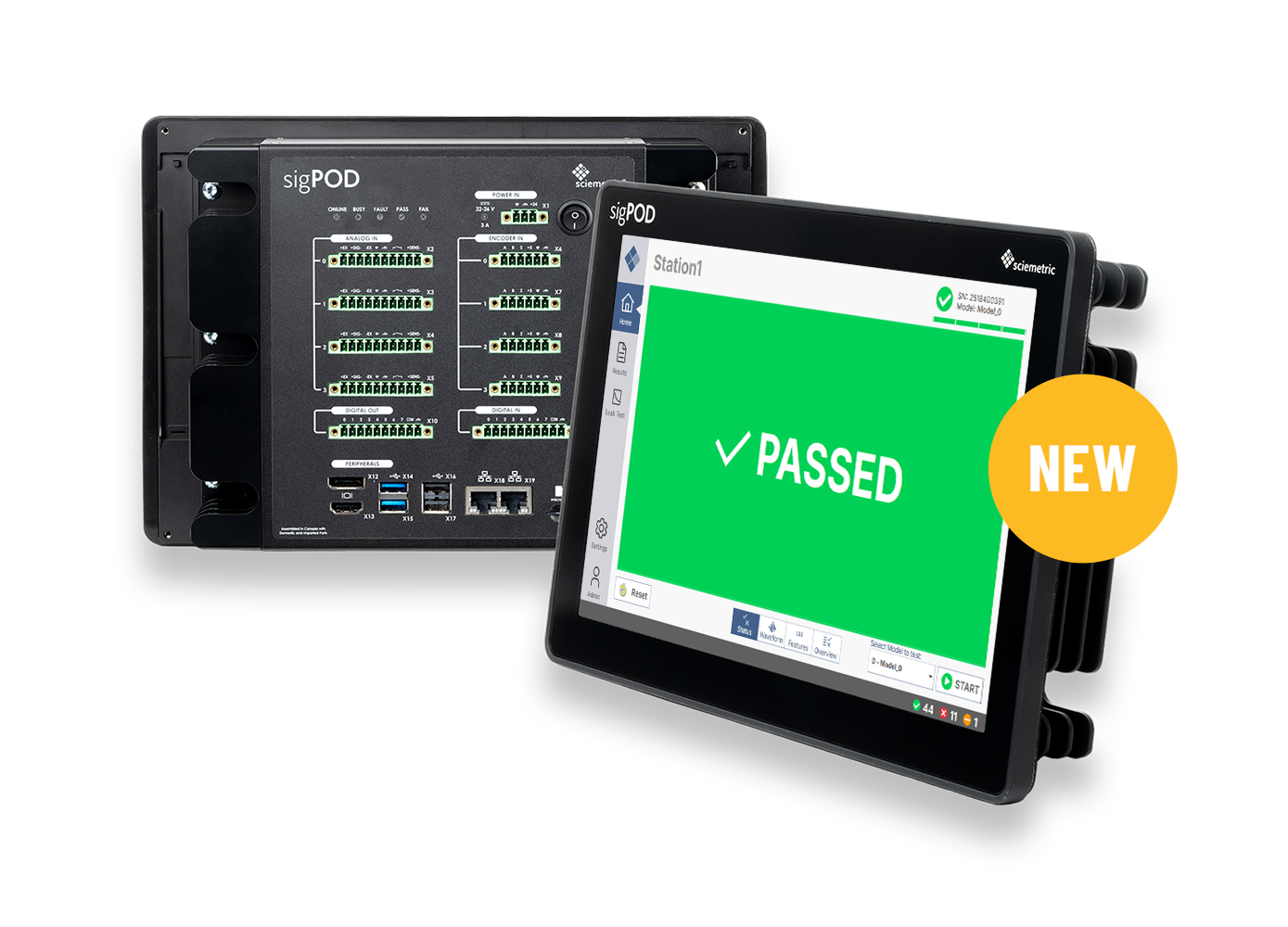 sigPOD 2204 with new Reporting UI